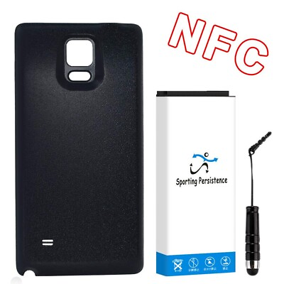 #ad For Samsung Galaxy Note 4 4G LTE N910F NFC Chip Extended Battery With Hard Cover $49.88
