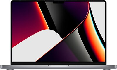 #ad Apple Macbook M1 Pro 16quot; 2021 10 core CPU 16 core GPU 512GB SSD 16GB Ram Gray $1169.99