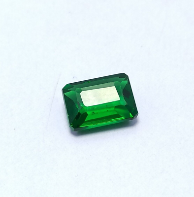 #ad Emerald Jade Color Faceted Octagon Shape 9.50 Carat Faceted 9.5x13x5.5 mm Gems $19.05