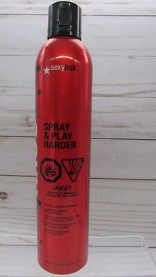 #ad Sexy Hair Big Spray amp; Play Harder Firm Volumizing Hairspray 10 oz $15.95