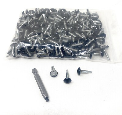 #ad #ad 500 Pack Black 3 4quot; Inch Torx Self Tapping Sheet Metal Cargo Trailer Screws $43.95