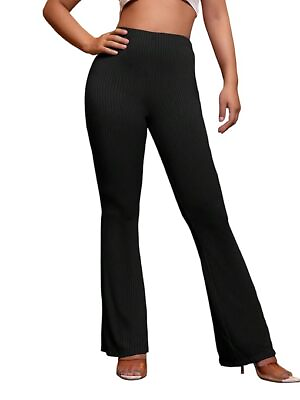 #ad Women#x27;s Yoga Dress Pants Stretchy Work Slacks Business Casual Office Flare Bell $22.00