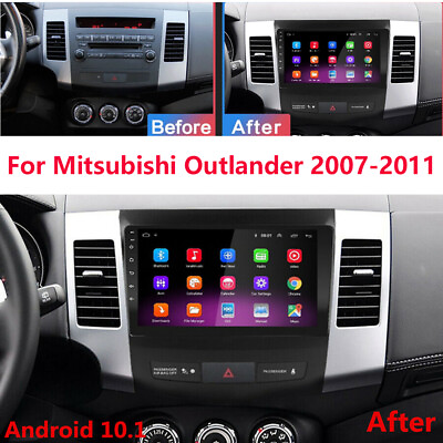 #ad For 07 11 Mitsubishi Outlander 9#x27;#x27; Android10.1 Car Radio Stereo DVD Player GPS $99.86