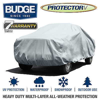 #ad Budge Protector V Truck Cover Fits Crew Cab Long Bed up to 22#x27; Long Waterproof $127.46
