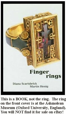 #ad Ancient Finger Rings Egyptian Roman Greek Hittite Celt Minoan Medieval Ashmolean $499.99