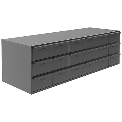 #ad Durham Mfg 005 95 Drawer Bin Cabinet With 18 Drawers Prime Cold Rolled Steel $198.99
