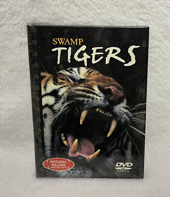 #ad Swamp Bengal Tigers Natural Killers Wildlife Family Predators Close up DVD New $9.95