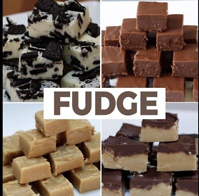 #ad Homemade Fudge 54 Delicious Flavors Half Pound BUY TWO GET ONE FREE $11.20