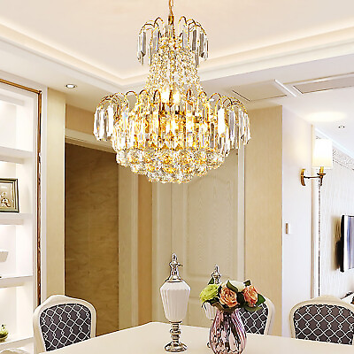K9 Modern Ceiling Light Lamp Pendant Fixture Lighting Elegant Crystal Chandelier $98.00
