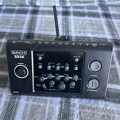 #ad Simmons SD5K Digital Drums Sound Module $64.99