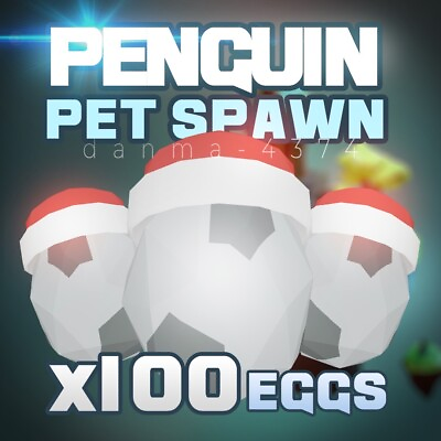 #ad Roblox Islands 100x Penguin Pet Spawn Egg Cheapest Price Very Rare Islands GBP 6.99