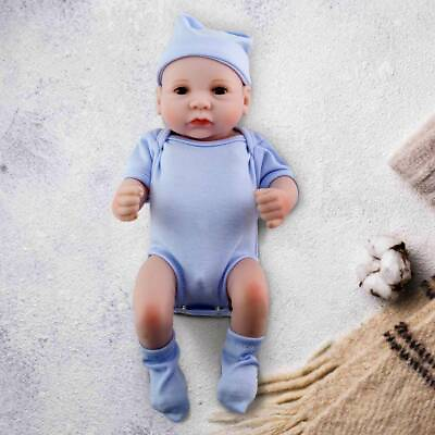 #ad Reborn Baby Dolls Realistic Full Body Silicone Newborn Boy Doll Handmade Gift $21.99