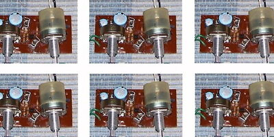 #ad 6 PCS LOT Vintage 4 transistor mono stereo phono amp crystal radio amplifier $70.00