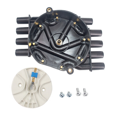 #ad Ignition Distributor Cap and Rotor Kit for CHEVY VORTEC GMC V8 5.0L 5.7L DR474 $12.99
