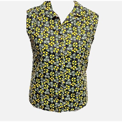 #ad Vintage floral blouse $18.00