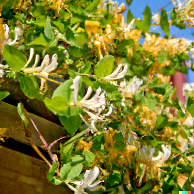 #ad 50 European Fly Honeysuckle Vine Seeds Native Perennial White Honeysuckle Bush $3.50