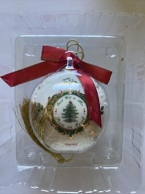 #ad Spode Millennium Christmas Tree Ornament Ball NIB $24.99