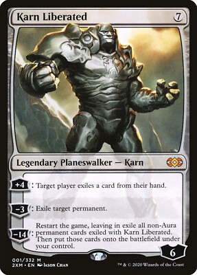 #ad MTG Karn Liberated Double Masters $9.69