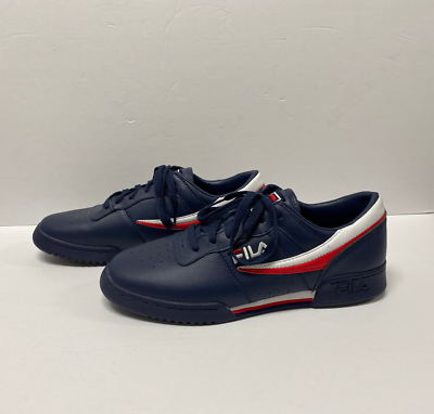 #ad Fila Original Fitness Low Men#x27;s Shoes Navy White Red 11F16LT 460 New Without Box $44.99