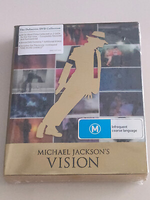 #ad MICHAEL JACKSON#x27;S VISION 3 DVD COLLECTION SET NTSC ALL REGION $29.99