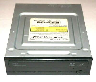 #ad Toshiba Samsung SH S203 20X Internal Sata DVD R RW Drive Black $12.79