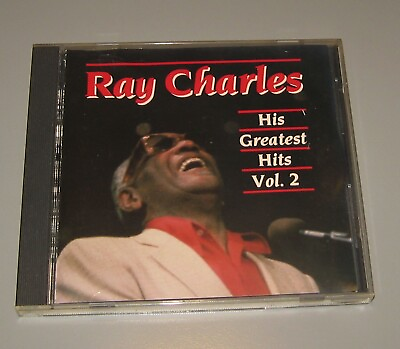 #ad Ray Charles His Greatest Hits Vol. 2 CD 1987 Dunhill Compact Classics $10.99