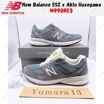 #ad New Balance SSZ x Akio Hasegawa M990 Gray M990BE5 US 4 14 Brand New $449.84