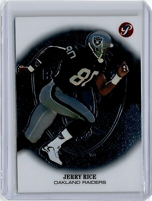 #ad 2002 Topps Pristine #41 Jerry Rice HOF Oakland Raiders 49ers $5.00