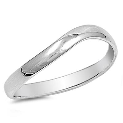 #ad Sterling Silver Woman#x27;s Men#x27;s Thumb Ring Strong Unique 925 Band 3mm Sizes 4 13 $13.39