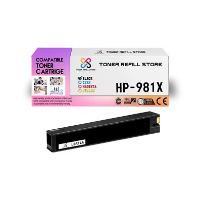 #ad TRS 981X Black HY Compatible for HP PageWide MFP 586dn 586f Ink Cartridge $84.99