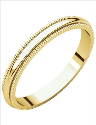 #ad 💚14k Gold Women#x27;s Wedding Band With A High Polished Finish 🌷 $457.93