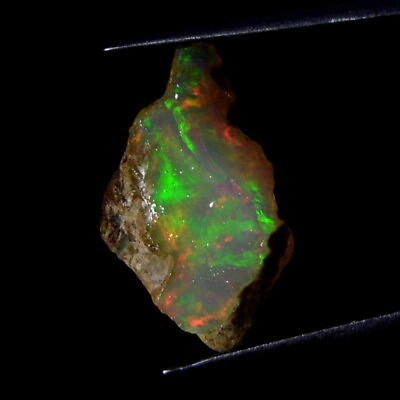 #ad 07.60 Cts 100% Natural Ethiopian Welo Opal Rough Cabochon 12x20 mm Gemstone GE45 $8.27