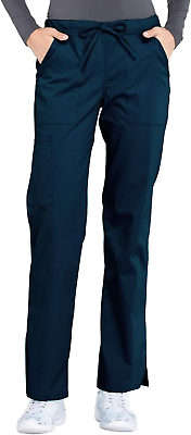 #ad Scrubs for Women Workwear Professionals Stretch Drawstring Pant WW160 $37.66