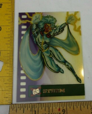 #ad Storm 1994 Ultra X Men insert card 9 of 10 Suspended Animation $4.95