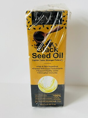 #ad 60ML TURKISH Black Seed Oil Cold Pressed Premium Blackseed Oil Omega 369 $15.90