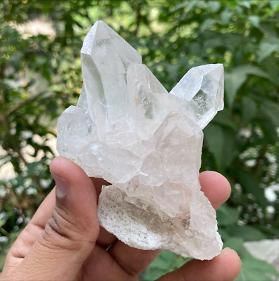 #ad 160gm Natural Himalayan Crystal Healing Minerals Specimen White Samadhi Quartz $26.33