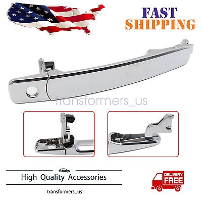#ad Front Left Driver#x27;s Side Outside Exterior Chrome Door Handle For Nissan Rogue $9.99