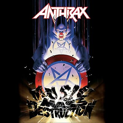 #ad quot; ANTHRAX Music of Mass Destruction quot; ALBUM COVER ART POSTER $8.09