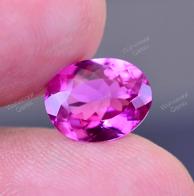 #ad Flawless 3.20 Ct Natural Pink Sapphire Oval Stunning Sri Lanka Loose Gemstone $13.99