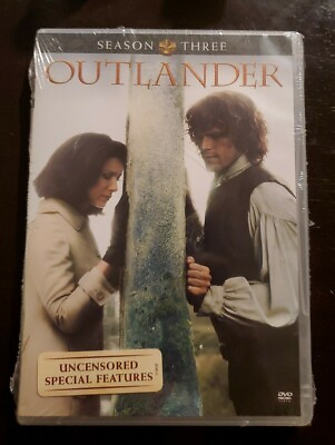 #ad *NEW amp; SEALED* OUTLANDER Season 3 Uncensored DVD W Deleted amp; Extended Scenes $9.94
