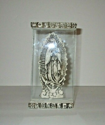 #ad Mayan Aztec Lady of the Guadalupe Mexican Catholic Virgin de Guadalupe 5 7 8quot; $19.99