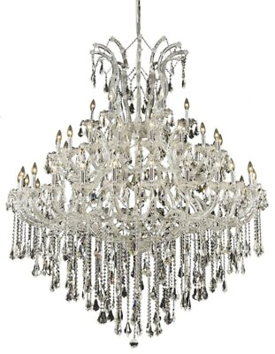 #ad Elegant Lighting 2801G60 RC Maria Theresa 49 Light 60quot;W Crystal Chrome $6748.00