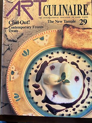 #ad ART Culinaire The International Magazine In Good Taste 29 $13.89