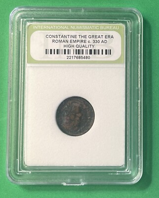 #ad Constantine The Great Era Roman Empire 330 AD INB Authenticated High Quality $14.00