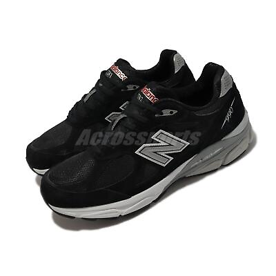 #ad New Balance 990v3 Made In USA NB Black Silver White Men Casual Shoes M990BS3 D $259.99
