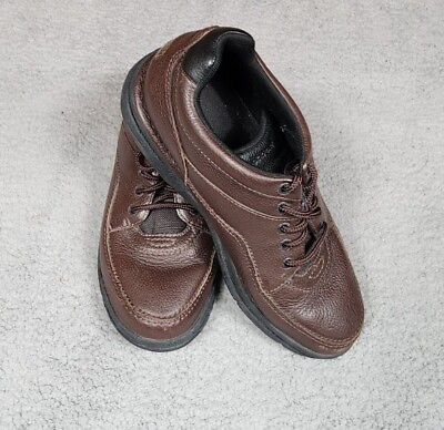#ad Rockport World Tour Classic Shoes Mens Size 10.5 Brown leather Walking K70884 $17.99