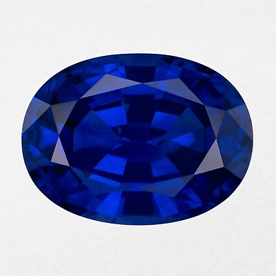 #ad AAA Blue Sapphire Oval Cut Gemstone 10x8 mm 2.6 Ct Calibrated Gemstone $19.98