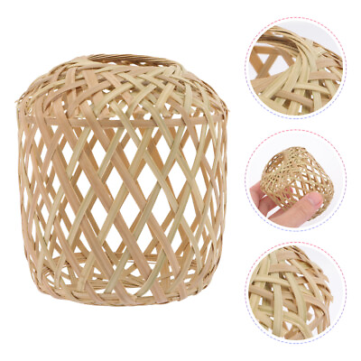 #ad Stylish Woven Pendant Lampshade Chandelier Light Replacement $10.51