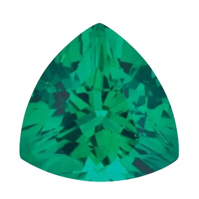 #ad Emerald Square Faceted Loose Gemstone 11 mm 4.56 Cts Flawless Cut Gemstone $29.98