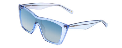 #ad Prive Revaux Victoria II Unisex Retro Sunglasses Sky Crystal Polarized Blue 56mm $29.95